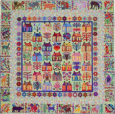 Résultat de recherche d'images pour "village border quilt pattern"