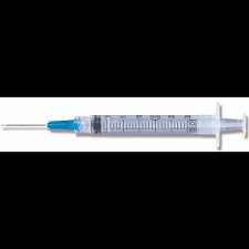 BD 309587 - Syringe with Needle 3cc Luer-Lok, 26G x 5/8 ...