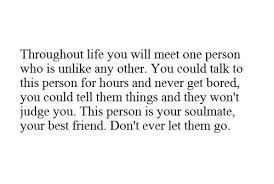 Quote with picture about This person is your soulmate, your best ... via Relatably.com