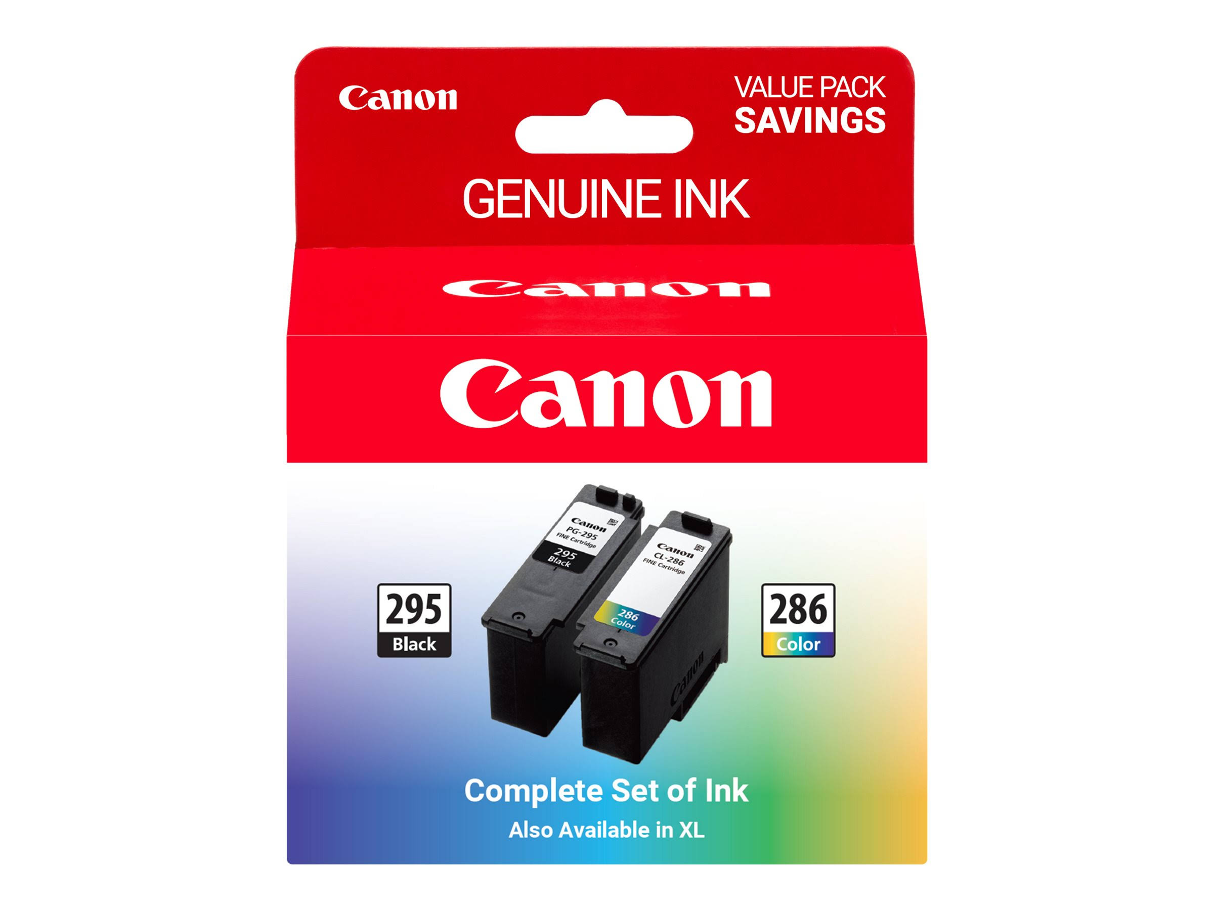 Canon PG-295/CL-286 Standard Yield Ink Cartridges 7165c004