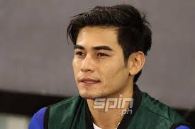 Half Spanish model Fabio Ide came on as a substitute for Team Phil. Jerome Ascano - 5039bbfe05c3b