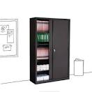 Armoire bureau porte coulissante - achatvente armoire bureau porte