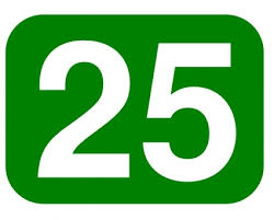 Résultat de recherche d'images pour "25"