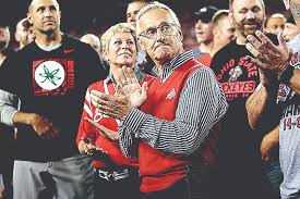 Lt. Gov. Jim Tressel puts his sweater-vest on the line ahead of Michigan showdown