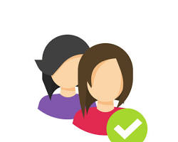 Изображение: Иконка ползунка настройки или человека с галочкой