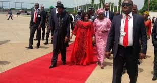 Image result for goodluck jonathan returns to otuoke