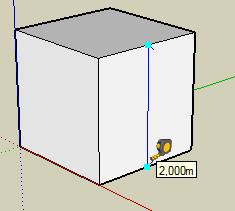 Resultado de imagen para herramienta medir de sketchup 8