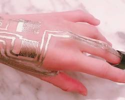 wearable skin sensor 이미지