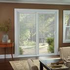 Andersen patio doors with blinds