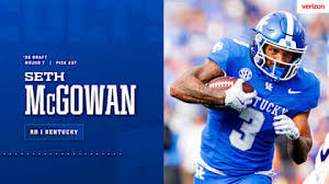 Colts select Kentucky running back Seth McGowan in seventh round of 2026 NFL Draft