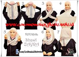 Hasil gambar untuk hijab ala fatin dan cara memakainya