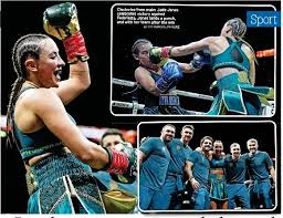 Jade eyes next bout after convincing win TWO-TIME OLYMPIC TAEKWONDO CHAMPION FLOORS OPPONENT IN SECOND BOXING FIGHT