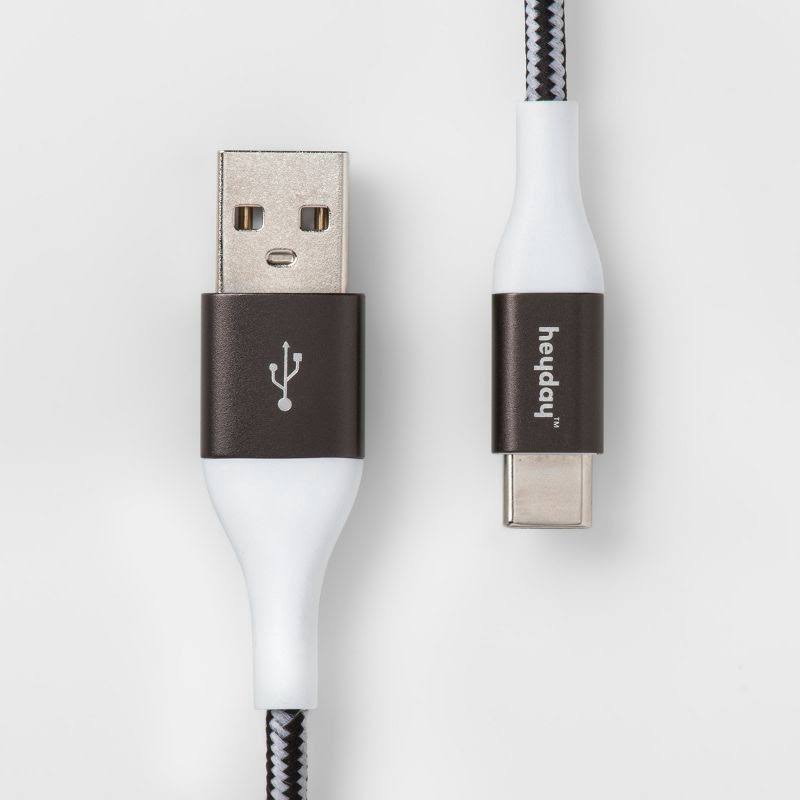 heyday USB-C to USB Braided Cable