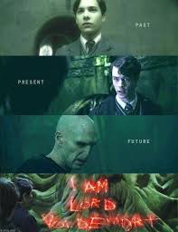 Voldemort is my past, present, and future. | Harry Potter quotes ... via Relatably.com