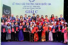 Sách của Nhà Xuất bản Tư pháp đoạt giải C ở Giải thưởng Sách Quốc gia năm 2024