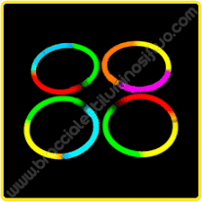 Risultati immagini per concerto con i braccialetti luminosi