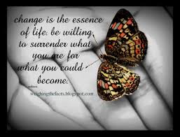 Change is the essence of life. Be willing to surrender what you ... via Relatably.com