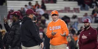 Clemson-South Carolina football game set for Noon kickoff