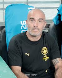[Foto] El entrenador Enzo Maresca, listo para la "ATM"