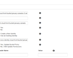 Image of creating a CloudFront distribution