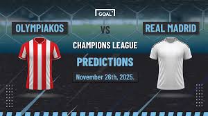 Olympiacos vs Real Madrid Predictions: Bellingham to strike again