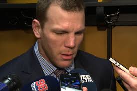 Shawn Thornton Speaks with Reporters; Eriksson Diagnosed with Concussion - 600x400_120713_ThorntonPostgame