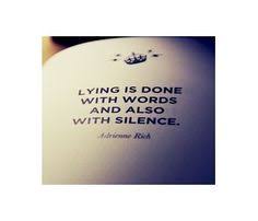 Don&#39;t lie, of lie by omission | Things that make you go hmmm ... via Relatably.com
