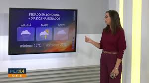 Dia dos Namorados deve ser com chuva e temperaturas amenas em Londrina e região