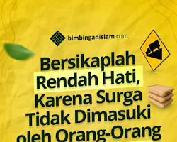 Gambar Bersikaplah rendah hati