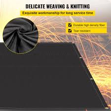 VEVOR Fire Blankets 2 Pack Welding Blankets 6ft x 10ft Fire ...