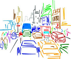 Resultado de imagem para trânsito desenho