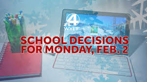 Snowstorm in South Carolina