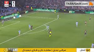 فرار دیدنی از تله آفساید؛ پاس تک ضرب زیبای بورخا ایگلسیاس و گل سرخیو کاریرا به بارسلونا (سلتاویگو 1-1 بارسلونا)