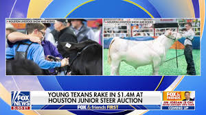 Texas Teens Earn $1.4M at Record-Breaking Houston Rodeo Steer Auction