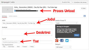 Hasil gambar untuk Cara Menggungah vidio diyoutube