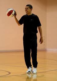 Image result for picture of obama playing basketball