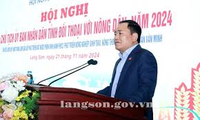 Hội nghị Chủ tịch UBND tỉnh đối thoại với nông dân: Hỗ trợ nông dân phát triển kinh tế, nâng cao ...