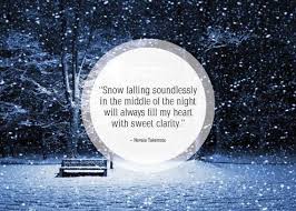 January Snow Quotes And Sayings. QuotesGram via Relatably.com