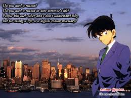 Sinichi Kudo has a very good character, right? | Detective Conan ... via Relatably.com