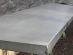 Metal table top