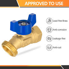 EFIELD 10 Pcs 1/2" FNPT X 3/4" GHT Spigot, Hose Bibb Valve ...