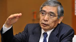 Haruhiko Kuroda unveiled what he called a &quot;new phase&quot; of &quot;quantitative and qualitative monetary easing. STORY HIGHLIGHTS - 130224201338-japan-haruhiko-kuroda-story-top