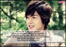 Cute speech. Especially coming from him.love | Kdrama | Pinterest ... via Relatably.com