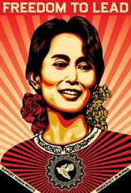 Aung San <b>Suu Kyi</b> - shepard-fairey-aung-san-suu-kyi_thumb