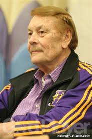 Jerry Buss You probably know Jerry Buss (pictured right) as the owner of the NBA champions the Los Angeles Lakers. He has also become a familiar face on the ... - large_JerryBuss_Large_-2