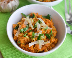 صورة mashed sweet potato and avocado