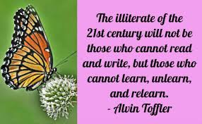 Alvin Toffler Quotes Illiterate. QuotesGram via Relatably.com