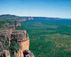 Kakadu National Park escarpments in the Northern Territory Australia