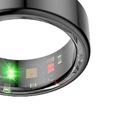 Amazon.com: Heayzoki Smart Ring, Bluetooth 5.1 Wearable Fitness Ring, Electric Book Page Turning Music Control Camera Remote Control Smart Ring with Body Temperature (Tarnish) : Sports & Outdoors