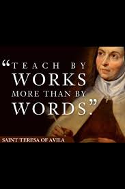 Saint Teresa of Avila Quotes. QuotesGram via Relatably.com